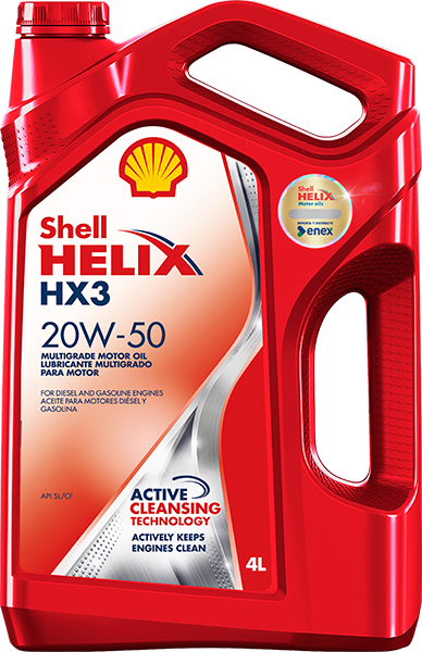 Shell Helix
HX3 20W-50
