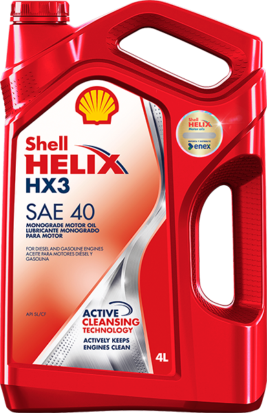 Shell Helix
HX3 SAE 40