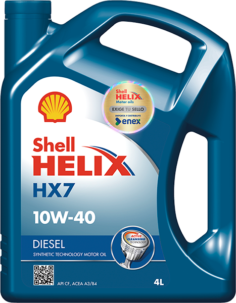 Shell Helix
HX7 Diésel 10W-40
