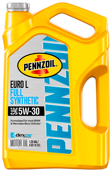 Pennzoil Euro L
Full Synthetic 5W-30