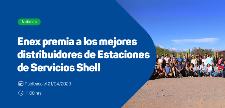 Enex premia a los mejores distribuidores de Estaciones de Servicios Shell